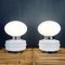 Vintage White Table Lamps, Italy, 1980s, Set of 2, Image 7