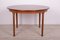 Round Extendable Dining Table from McIntosh, 1960s, Image 4