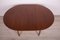 Round Extendable Dining Table from McIntosh, 1960s, Image 11