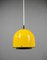 Lampe à Suspension Jaune, Allemagne, 1970s 1