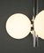 Chrome Ceiling Light with 3 Opal Glass Balls, Germany, 1970s, Image 8