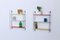 Small Colored Pocket Series Wall Unit by A. D. Dekker for Tomado, 1950s, Set of 2 2