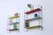 Small Colored Pocket Series Wall Unit by A. D. Dekker for Tomado, 1950s, Set of 2 7