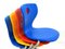 Lupo Chair by V. Panton for VS, 1990s, Set of 4 10