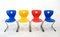 Lupo Chair by V. Panton for VS, 1990s, Set of 4 1