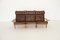 Ge-375 Leather Sofa by Hans J. Wegner for Getama 5