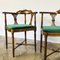 Antique Edwardian Inlaid Mahogany Corner Chairs, 1900s, Set of 2 7
