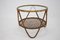 Mid-Century Couchtisch oder Gartentisch aus Rattan, 1960er 4