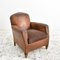French Leather Club Chairs, Set of 2, Image 3