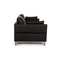 Vida Black Leather Sofa by Rolf Benz, Image 7