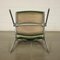 Stuhl aus Aluminium und verchromtem Metall 11
