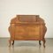 Vintage Walnut Baroque-Style Dresser 14