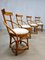 Chaises de Salle à Manger Vintage en Bambou, Set de 4 3