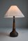 Danish Ceramic Table Lamp by Esben Klint for Le Klint & Kähler, 1960s 6