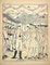 Grabado en madera original de Raoul Dufy, Tirez Les Premiers, principios del siglo XX, Imagen 1