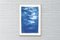 Rauch und Spiegel, handgefertigte Blautönen Cyanotype Prints of Reflections, 2021 5