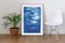 Rauch und Spiegel, handgefertigte Blautönen Cyanotype Prints of Reflections, 2021 6