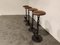 Chain Link Brutalist Bar Stools, 1970s, Set of 4 5