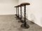 Chain Link Brutalist Bar Stools, 1970s, Set of 4, Image 6