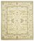 Beige Oushak Teppich 1