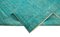 Turquoise Overdyed Rug 6