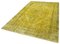 Gelber Überfärbter Teppich 3