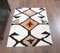 Petit Tapis Oushak Vintage en Laine 1