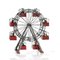 Vienna Bronze Ferris Wheel from Bergmann Workshop., Image 1