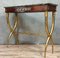 Empire Style Console in Mahogany and Gilded Bronze from Maison Jansen 5