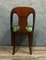 Gondola Empire Mahogany Chairs, 1900s, Set of 6 2