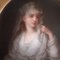 Pintura, Retrato de una dama vestida de vestal, siglo XIX, Imagen 4