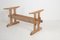19th Century Swedish Pine Country Dining Trestle Table 10