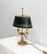 Empire Lampe aus Bronze mit 2 Leuchten, 19. Jh 4