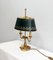 Empire Style Bronze Bouillotte Lamp with 2 Arms, 19th Century 4