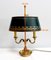 Empire Style Bronze Bouillotte Lamp with 2 Arms, 19th Century, Image 18