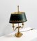 Empire Style Bronze Bouillotte Lamp with 2 Arms, 19th Century 3