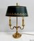 Empire Style Bronze Bouillotte Lamp with 2 Arms, 19th Century 12