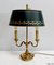Empire Style Bronze Bouillotte Lamp with 2 Arms, 19th Century, Image 12