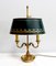 Empire Lampe aus Bronze mit 2 Leuchten, 19. Jh 5