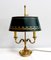 Empire Style Bronze Bouillotte Lamp with 2 Arms, 19th Century 5