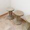 French Brutalist Concrete Garden Stool 14