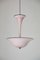 Murano Glas Deckenlampe von Napoleone Martinuzzi für Venini, 1930er 1