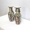 Canton Porcelain Vases, China, Late 19th Century, Set of 2 3