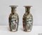 Canton Vasen aus Porzellan, China, spätes 19. Jh., 2er Set 7