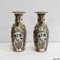 Vases Canton en Porcelaine, Chine, Fin 19ème Siècle, Set de 2 5