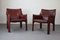 CAB-B11 Armchairs by Mario Bellini for Cassina, 1970s, Set of 2 1