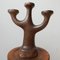 Portacandele Mid-Century scultoreo in ceramica, Immagine 1