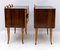 Art Deco Nightstands in Ash and Walnut, Italy, 1920s, Set of 2, Image 4