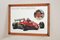 Miroir Cadre Gilles Villenue de Ferrari, 1980s 2