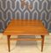 Teak Square Coffee Table, 1960s 1